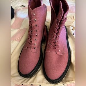 BRAND NEW Charlotte Stone Combat Boots